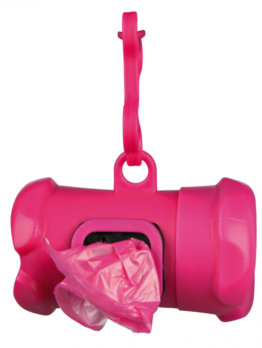 Dispenser Pungi Igienice, Plastic, 1 rola/15 buc, Diverse Culori, 22846 [2]