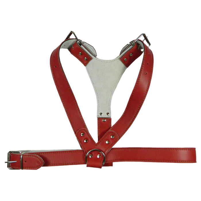 Ham piele lata 85 - 95 cm Nr 4 rosu [1]