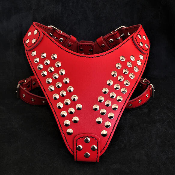 Ham Star, Piele Naturala, M, Rosu/Negru [2]