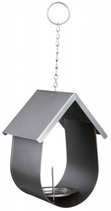 Hranitor Exterior Pentru Bile De Grasime, Metal, 14x19x12 cm, Argintiu, 55638 [1]