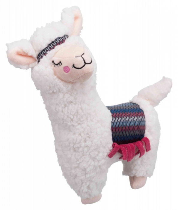 Jucarie Pentru Caini, Alpaca, Plus, Cu Sunet, 31 cm, Mov, 35899 [2]