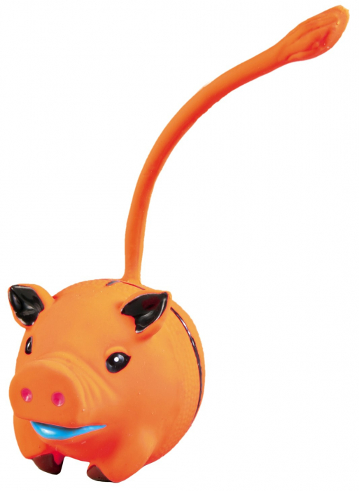Jucarie Pentru Caini, Minge Animalut, Latex, Cu Sunet, 6 cm, 3462 [2]