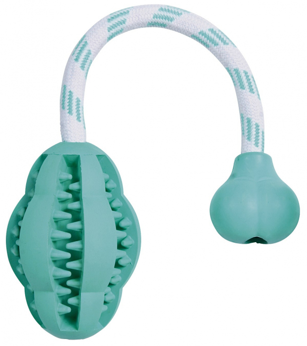 Jucarie Pentru Caini, Denta Fun, Jumper Pe Sfoara, Aroma Menta, 8 cm/28 cm 32945 [2]