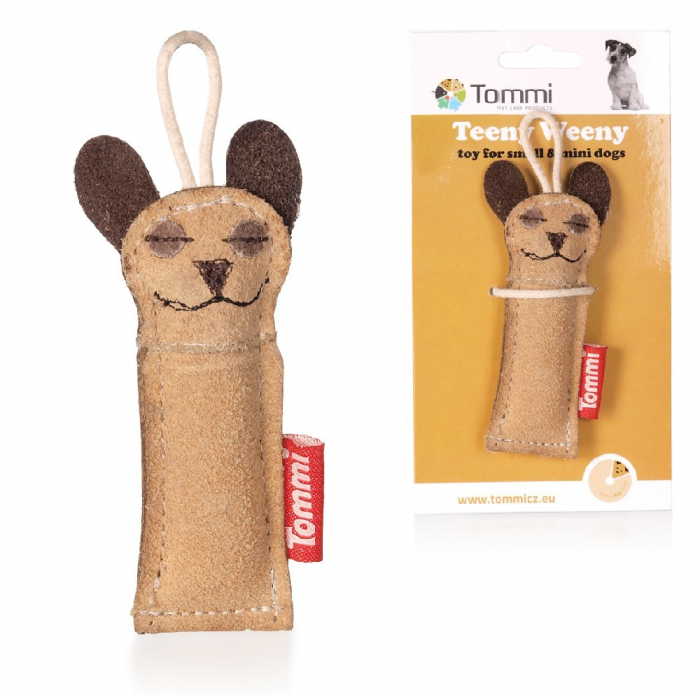 Jucarie din piele naturala 10,5 cm [1]