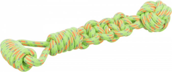 Jucarie Pentru Caini, Sfoara Cu Minge Nod, 8/38 cm, Diferite Culori, 35697 [2]