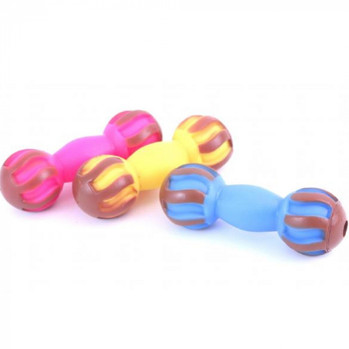 Jucarie gantera mix color 11 cm [1]