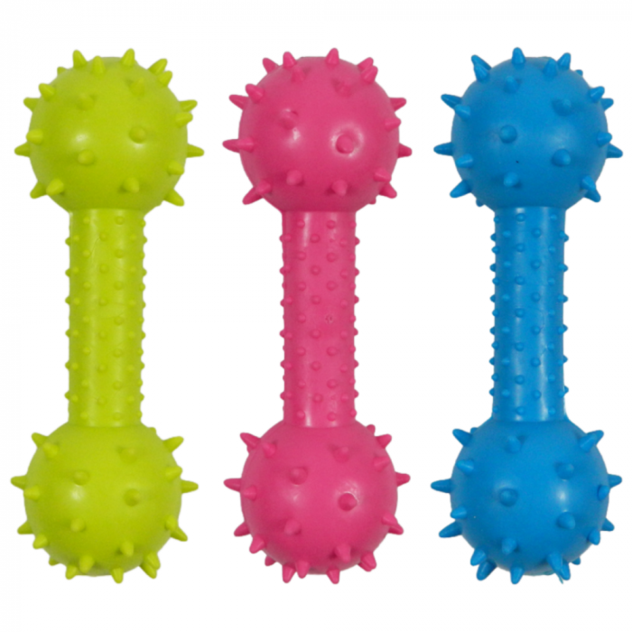 Jucarie gantera TPR dental 14 cm [1]