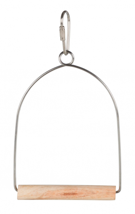 Leagan Arc Pentru Pasari, Lemn/Metal, 8x15 cm, 5825 [1]