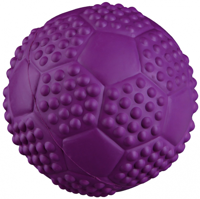 Jucarie Pentru Caini, Minge Sport, Cauciuc, Cu Sunet, 5.5 cm, Lime, 34843 [2]
