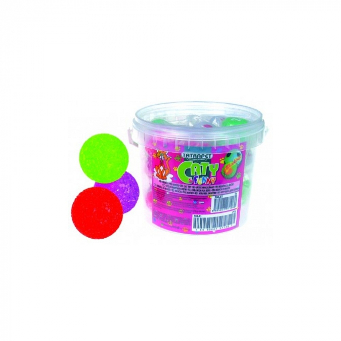 Jucarie minge & clopotel pisicute 18 buc/cut [1]