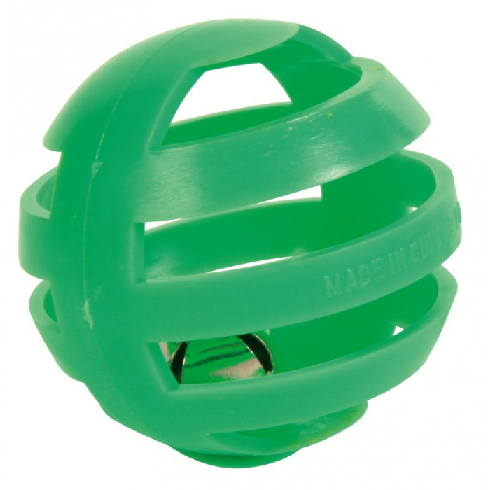 Jucarie Pentru Pisici, Set 4 X Mingi Plastic, Cu Clopotel, 4 cm 4521 [1]
