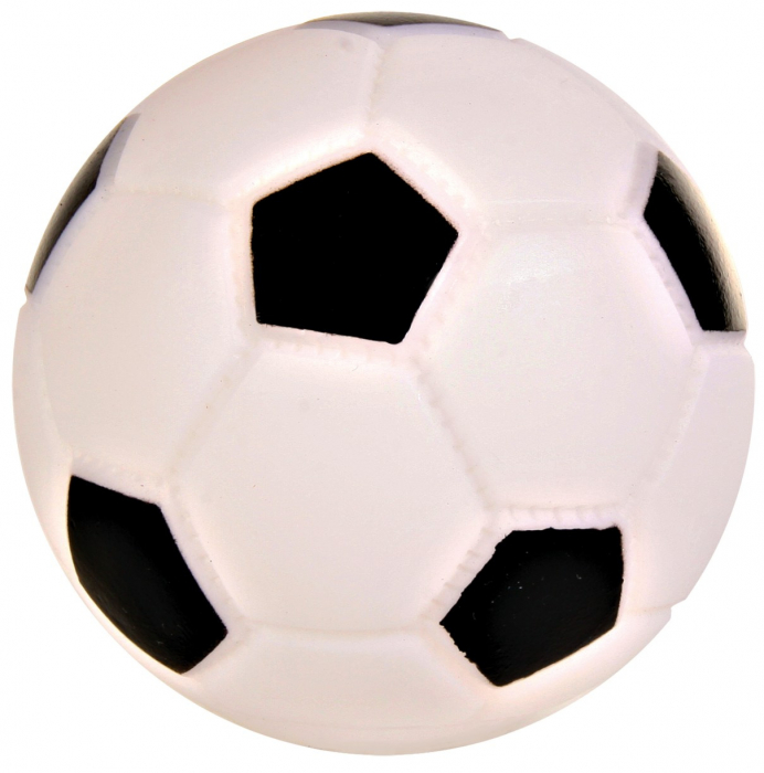 Jucarie Pentru Caini, Minge Fotbal, Vinil, Cu Sunet, 6 cm, 3435 [2]