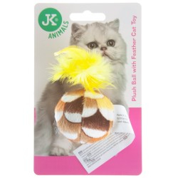 Jucarie minge plus & pene galben 4,5 cm [1]