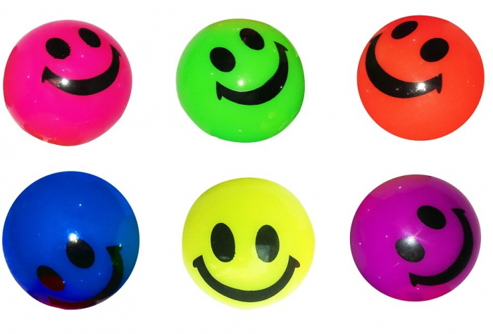 Jucarie minge smile cu led Ø 5,5 cm [1]