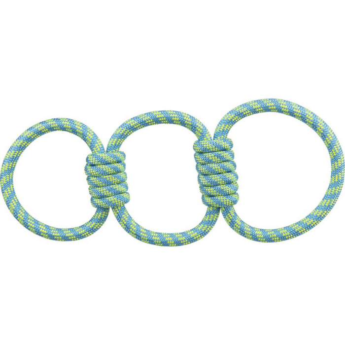 Jucarie Pentru Caini, Tugger, 42 cm, Albastru Petrol/Lime, 33663 [1]