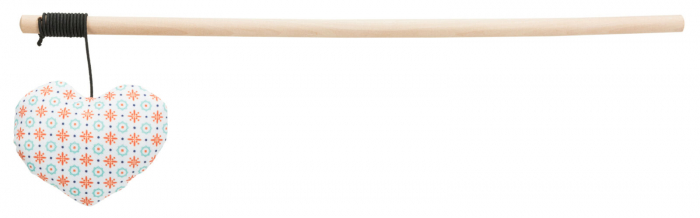 Jucarie Pentru Pisici, Undita Cu Inima, Fosnitoare, 35 cm, 40790 [1]