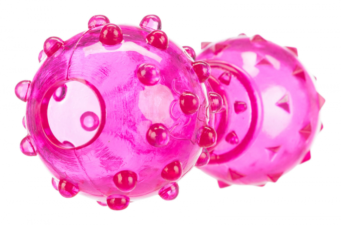 (-20%) Jucarie Pentru Caini, Gantera Eliberare Recompense, 12 cm, Portocaliu, 34930 [2]