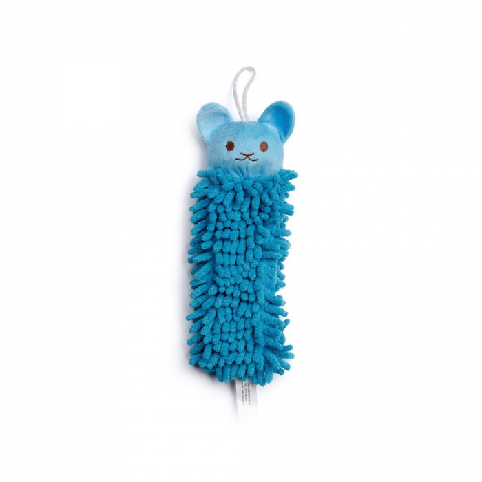 Jucarie pisica mop 25 cm albastru [1]