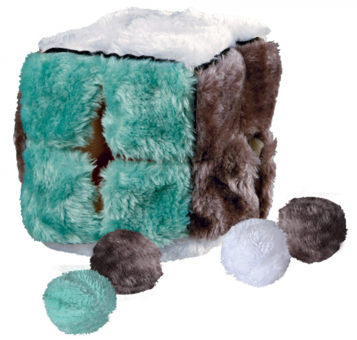 Jucarie Pisici Cub Plus cu 4 mingi 14 cm 4104 [1]