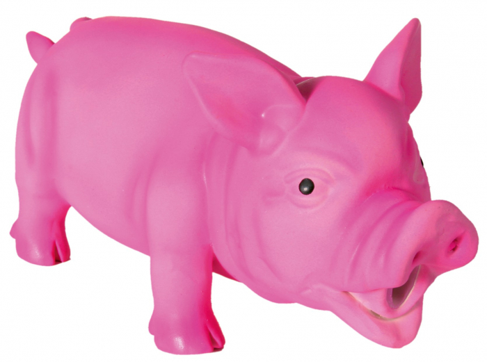 Jucarie Pentru Caini, Porc, Latex, Cu Sunet Original, 21 cm, 35491 [2]