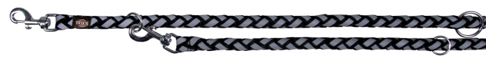 Lesa Cavo Coarda, Reglabila/Reflectorizanta, L-XL: 2.00 m/18 mm, Negru, 135901 [2]