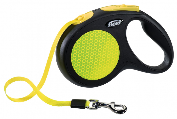(-15%) Lesa Flexi Neon, Banda, M: 5 m/25 kg, Galben Neon, 209321 [2]