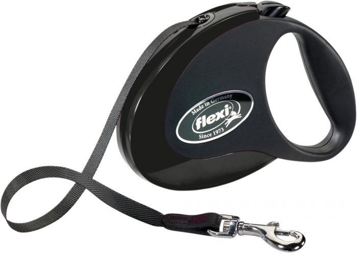 Lesa Flexi Style Banda, M: 5m/25 kg, Negru, 12390 [2]