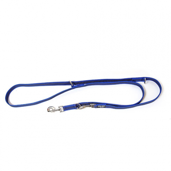 Lesa J-K9 dresaj ajustabila 2 x 220 cm/50 kg albastru [1]