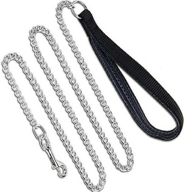 Lesa lant 2 mm/1,20 m maner soft negru [1]