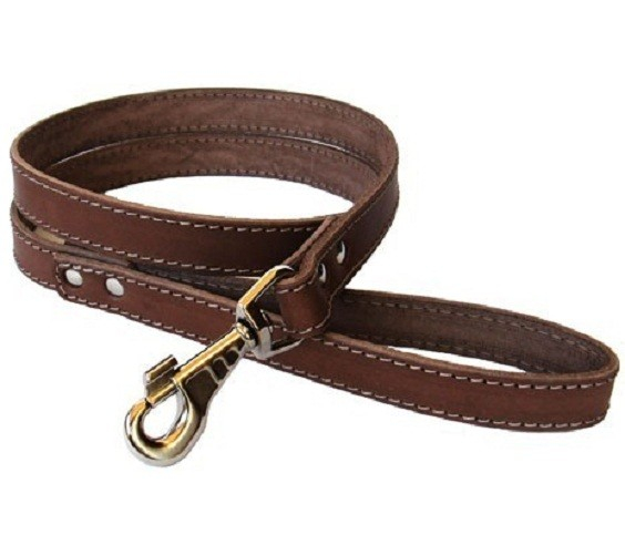 Lesa piele 25 mm/1,2 m nr 4 maro [1]