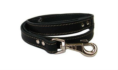 Lesa piele 25 mm/1,2 m nr 4 negru [1]