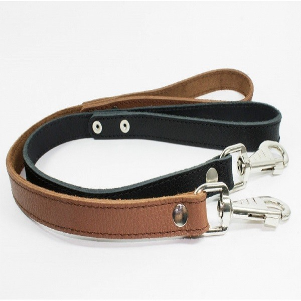Lesa piele scurta 20 mm/50 cm negru [1]