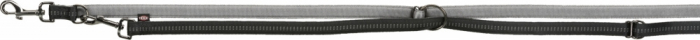 Lesa Softline Elegance Ajustabila, M-L: 2.00 m/20 mm, negru/gri, 115501 [2]