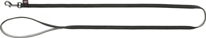 Lesa Softline Elegance, XS: 1.2 M/10mm, Negru/Gri, 114901 [2]