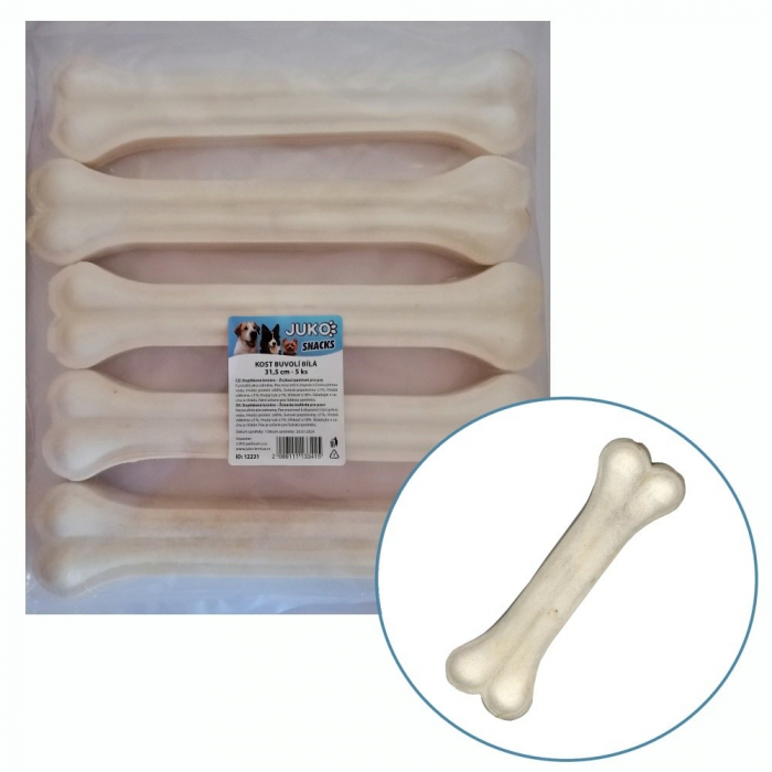 Os presat din piele alba 31,5 cm [1]