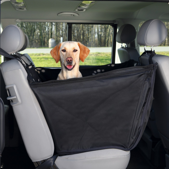 (-15%) Husa Protectie Scaun Auto, Cu Parti Laterale, 0.5x1.45 m, Negru/Bej, 13231 [2]