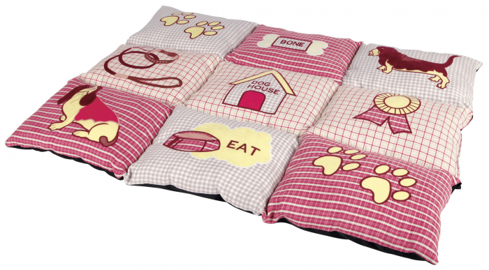 Pernita Patchwork 80x55 cm Rosu/Bej 37063 [2]