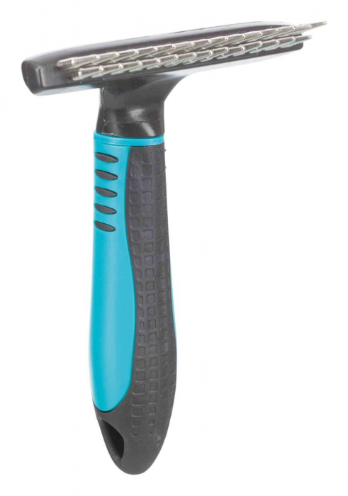Perie Groomer Cu 2 Randuri, Pentru Blana Lunga, 10x15 cm, 23783 [2]