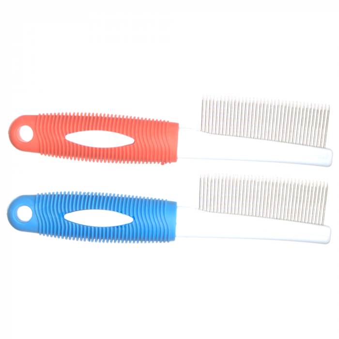 Pieptan fancy blue & red [1]