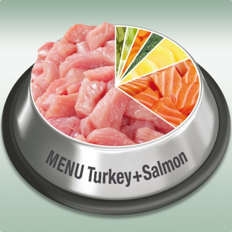 Platinum Menu Turkey & Salmon 375g [2]
