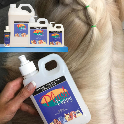 Plush puppy natural silk protein conditioner best sale