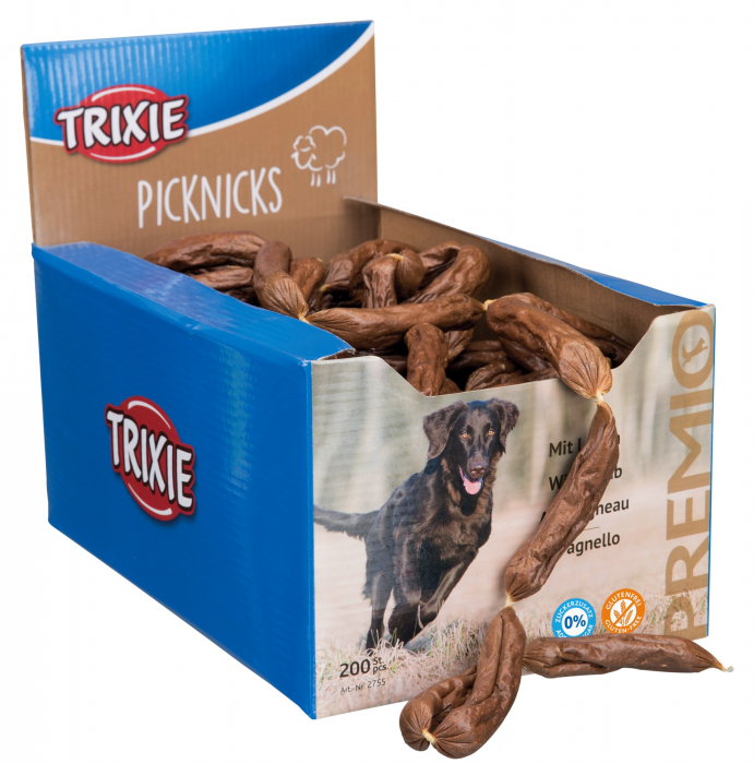 (-22%) Recompense Pentru Caini, Premio Picknicks, Carnati Miel, 8 cm, 200 buc/set, 2755 [1]