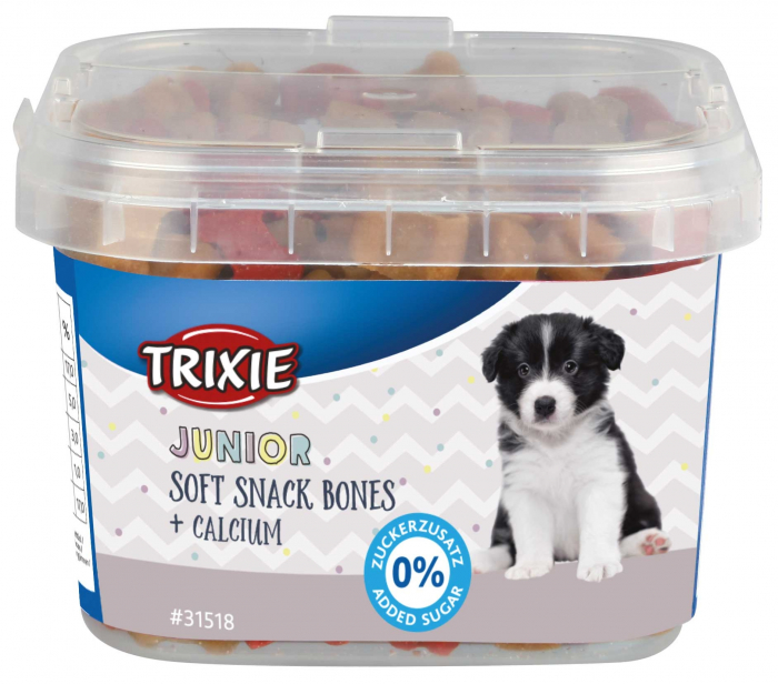 Recompense Pentru Caini Junior, Oase Soft Cu Calciu,140 g, 31518 [2]