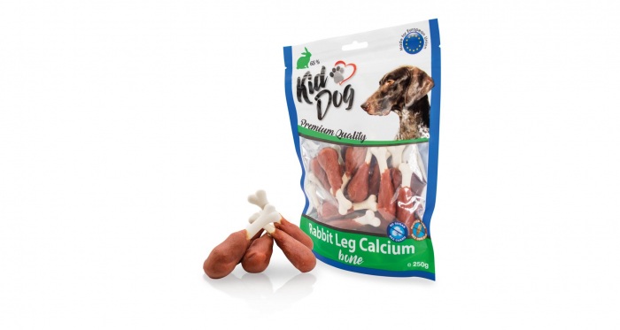 Recompense Pentru Caini, Oscioare Calciu Cu Iepure, 250 g, A04829 [1]