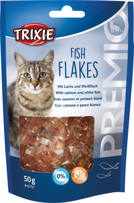 Recompense Pisici Premio Fish Flakes, 50 G, 42757 [1]