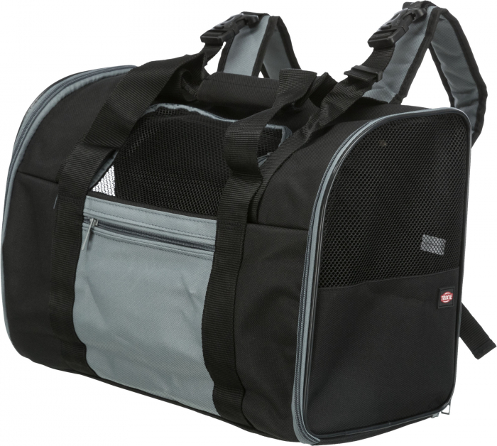 Rucsac De Transport, Connor, 42x29x21 cm, Pana la 8 kg, Negru/Gri, 2882 v [2]