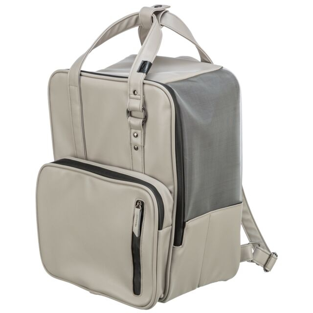 (-20%) Rucsac Pentru Caini, CityStyle, 30x20x40 cm, Pana la 8 kg, Gri Deschis, 28832 [1]