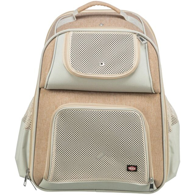 (-28%) Rucsac Pentru Caini, Willow, 38x25x45 cm, Pana la 7 kg, Bej/Maro, 28831 [1]