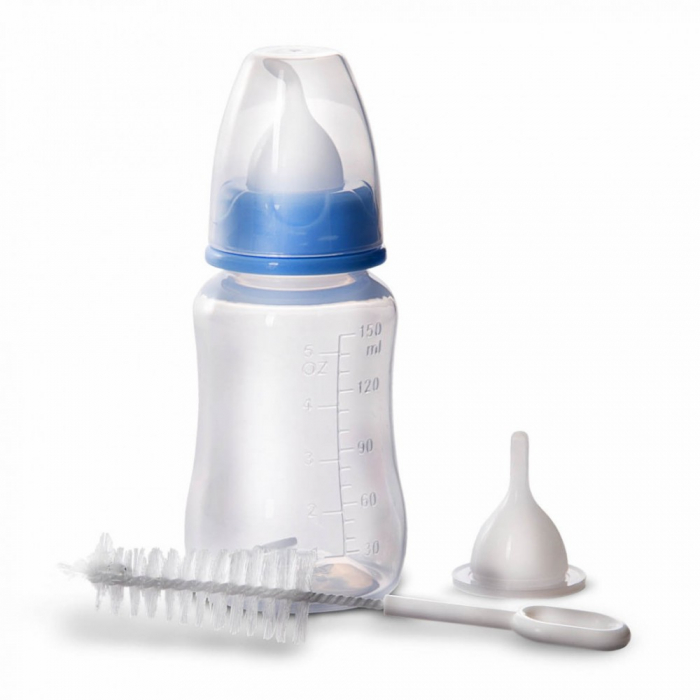 Set sticla cu biberon si perie 150 ml [2]