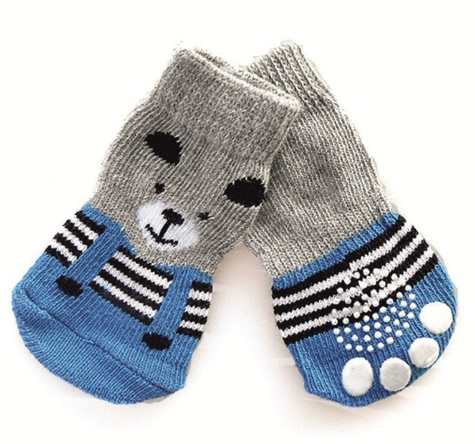 Sosete antialunecare Blue Bear 4 buc - M [1]